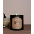 thumbnail image 2 of Manly Indulgence Bougie en Pot Parfumée Fresh Rasage 16,5 oz, Noire, 2 of 4