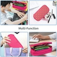 thumbnail image 7 of TEQUAN Large Capacity Pencil Case, Pink Hearts Love Cute Panda Pattern Pencil Pouch 2 Compartments Pencil Bag (Pink), 7 of 7