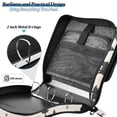 thumbnail image 4 of FORMRS Zipper Binder with Shoulder Strap 2-inch Ring 500 Sheet Capacity File Bag, Christmas Plaid Forest, 4 of 5