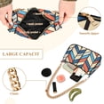 thumbnail image 2 of FORMRS Womens Shoulder Bag with Chain Strap Clutch Purse Cute Tote Handbag, Blue Geometric, 2 of 7