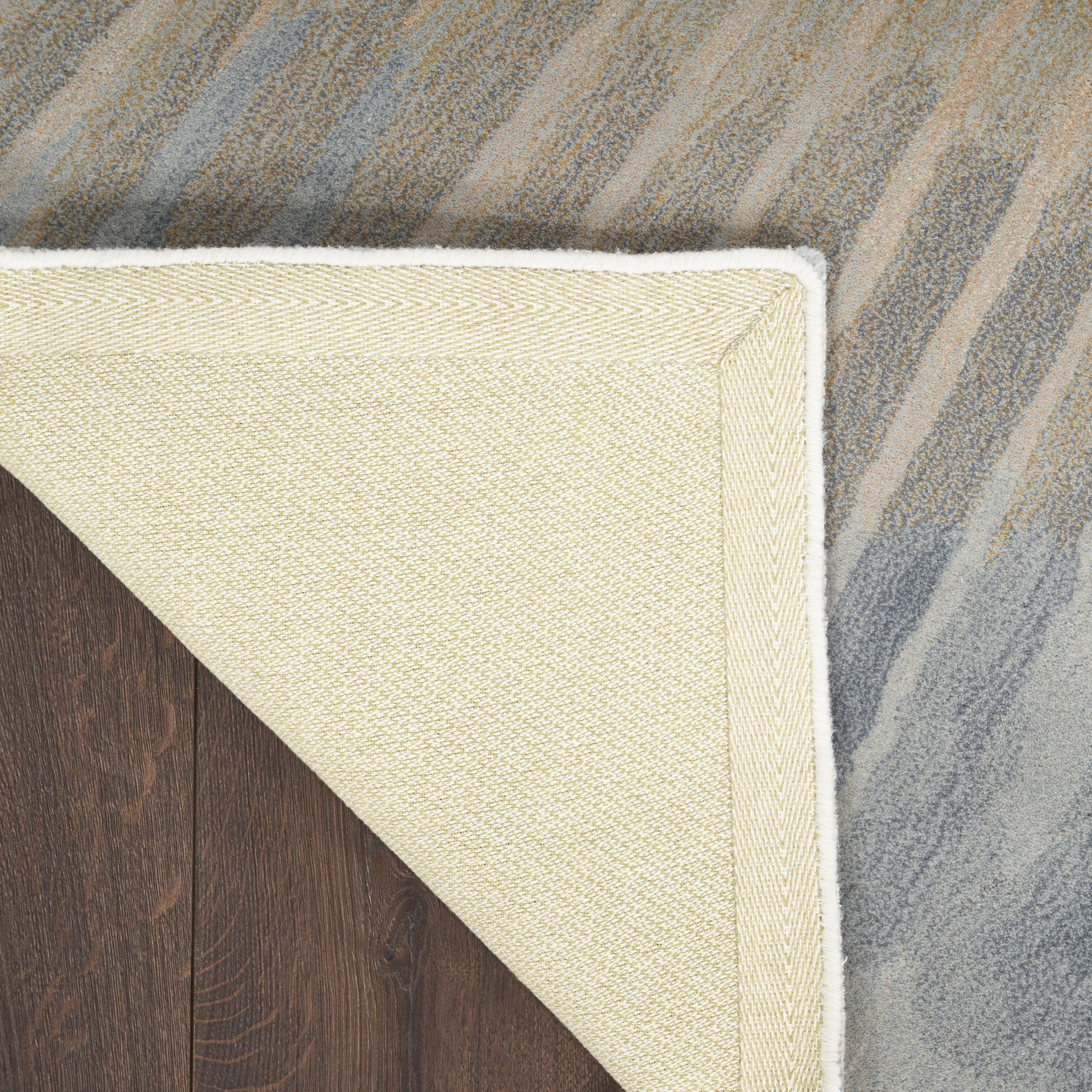 Nourison Prismatic Modern Abstract Sand 7'9" x 9'9" Area Rug, (8x10)