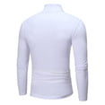 thumbnail image 1 of SUNSIOM Chandail Décontracté pour Hommes, Col Roulé Slim Monochrome, 1 of 5