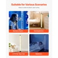 thumbnail image 6 of KFFKFF 5 ft Sensory Bubble Tube Lamp with Floating Fish, 16 Color Options, Remote Control, and Calming Light for Home Decor and Relaxation, 6 of 9