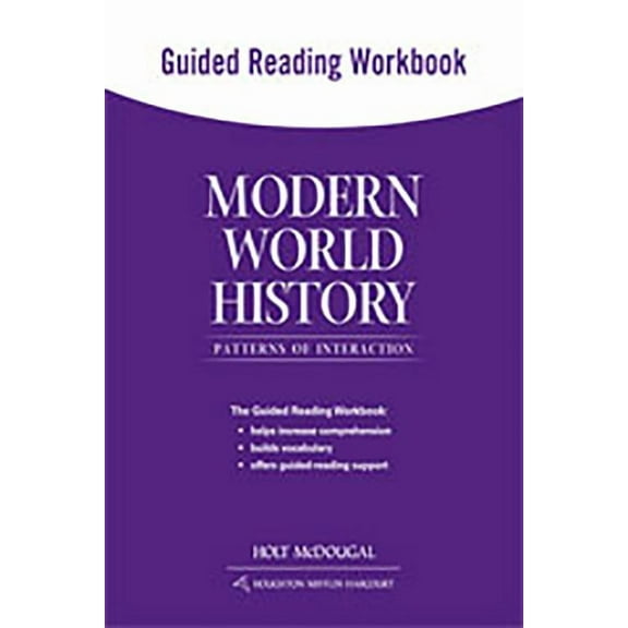Modern World History: Patterns of Interaction: Modern World History: Patterns of Interaction: Guided Reading Workbook (Paperback)