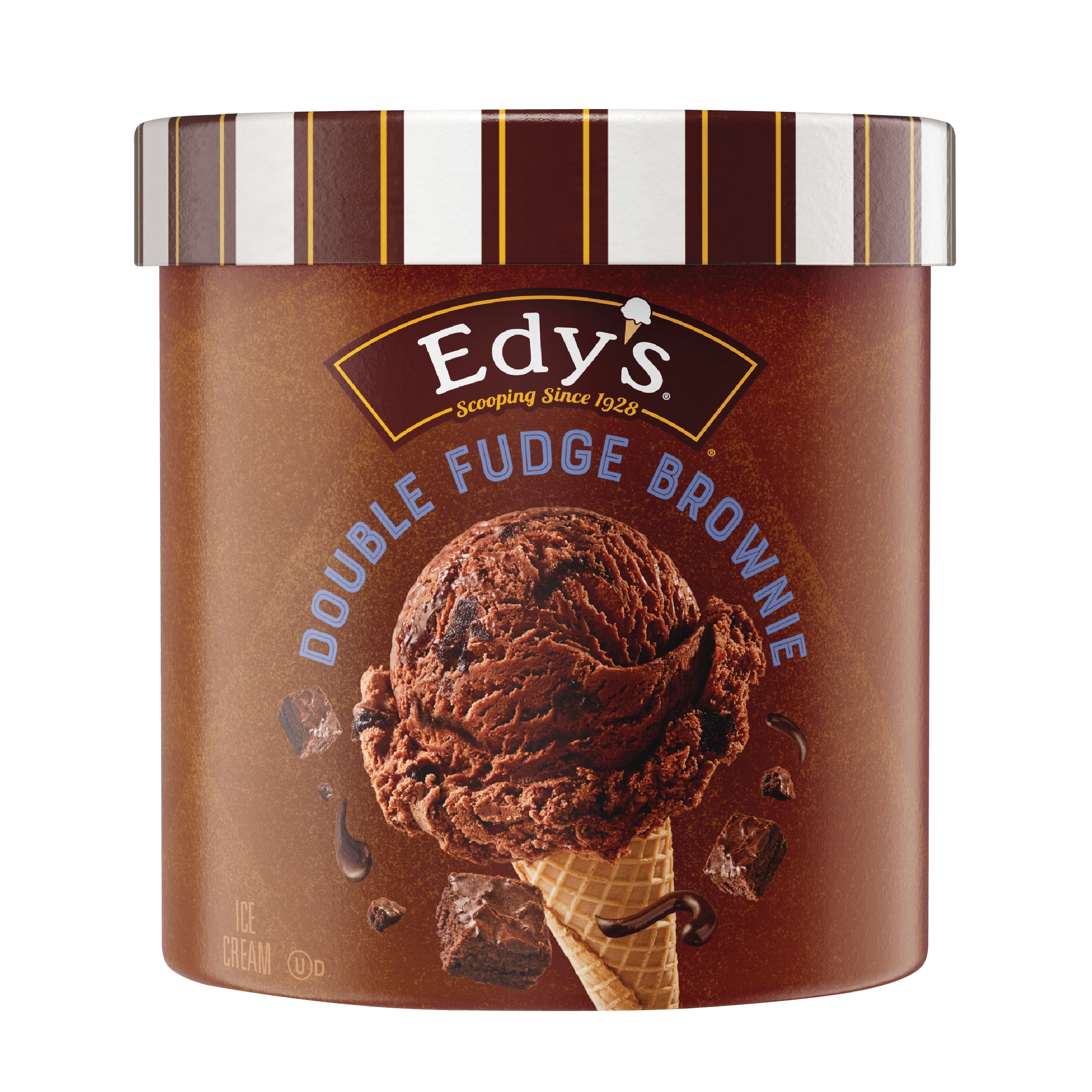 Edy's/Dreyer's Grand Double Fudge Brownie Ice Cream