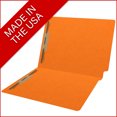 thumbnail image 6 of 20 pt Super Heavy Duty Color Folders, Full Cut End Tab, Letter Size, 2 Fasteners in Pos #1 & #3, Orange (Box of 40), 6 of 9