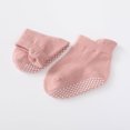 thumbnail image 4 of Knitted Socks with Anti Skid Bottom Unisex Baby Socks Solid Color Socks for Walking Playing & Crawling on Floors, 4 of 9