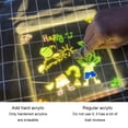 thumbnail image 2 of Fashionhome Childrens Handmade Holiday LED Atmosphere Luminous Writing Board 15*15CM, 2 of 6