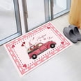 thumbnail image 5 of CoreLiving Kitchen Rugs Set Of 1, I Love You Heart Design Kitchen Mats For Floor, Non Slip Waterproof Washable Anti Fatigue Floor Mats For Home Decor, 5 of 7