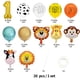 thumbnail image 2 of Set de globos Jungle Animal, 24 unidades, para fiesta de primer cumpleaños, 2 of 2
