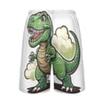 thumbnail image 3 of joogoo Mens Swim Trunks Cute Dinosaur Beach Shorts Drawstring Elastic Waist Swimwear Bathing Suits L, 3 of 7