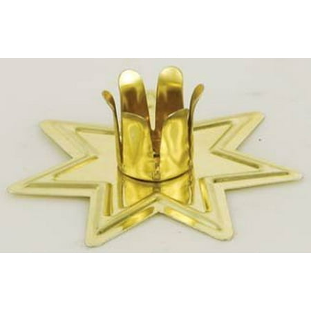 - Gold-toned Fairy Star Chime candle holder by AzureGreen