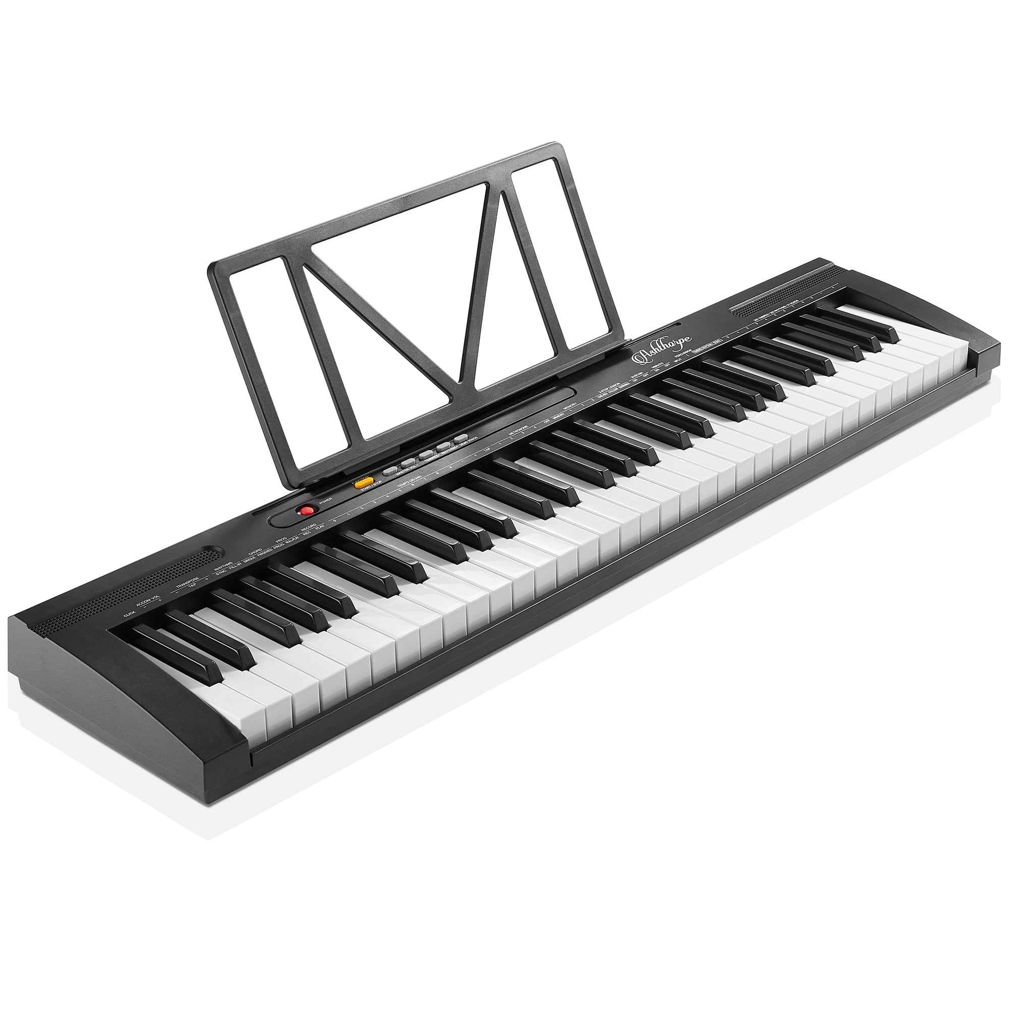 Ashthorpe 61-Key Digital Electronic Keyboard Piano for Beginners