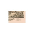 thumbnail image 4 of Historic Panoramic View - Arlington Massachusetts - Bailey 1884 - 32.44 x 23 - Vintage Wall Art, 4 of 5