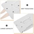 thumbnail image 3 of OULII 2Pcs Wipe Container Wipes Bag Generous Appearance For Travel Parents, 3 of 8