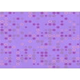 thumbnail image 1 of Ahgly Company Machine Washable Indoor Rectangle Transitional Violet Purple Area Rugs, 8' x 12', 1 of 7