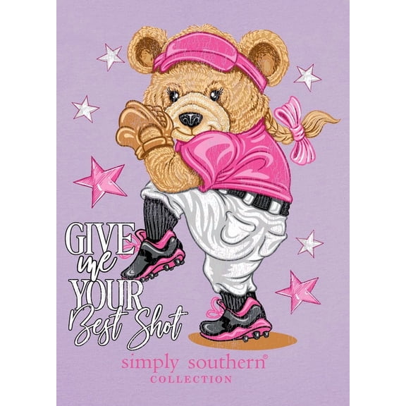 Simply Southern Bear Ball Baseball Softball T-Shirt