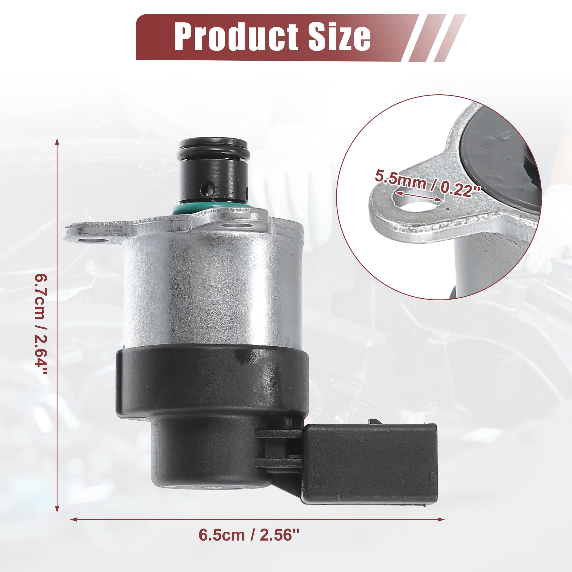 Unique Bargains Fuel Pressure Regulator Valve for Mercedes-Benz C-CLASS 2005-2007