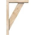 thumbnail image 3 of Ekena Millwork 3 1/2"W x 14"D x 22"H Traditional Block Smooth Bracket w/ Offset Brace, Douglas Fir, 3 of 25