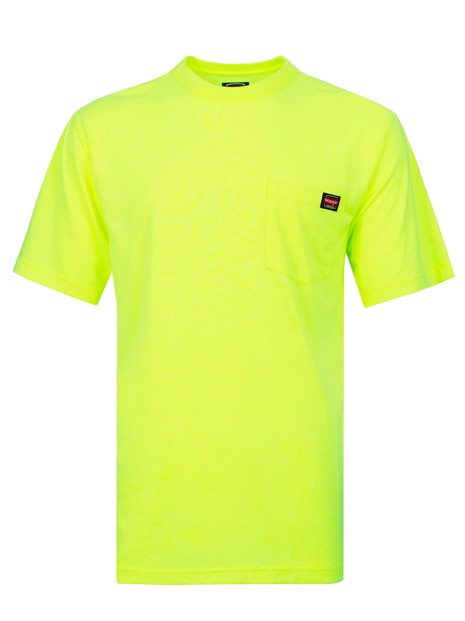 Wrangler Workwear Men's Short Sleeve Pocket T-Shirt, Sizes S-5XL and LT-4XLT (Men's, Big Men's, Tall Men's)