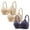 1Beige, variant on 3PC Womens No Underwire T Shirt Bras Padded Seamless Bralettes Full Coverage Push Up Comfortable Daily Wear Bras.S-3XL.Bras For Women,Protecting Breast Tissue,Breathable And Refreshing