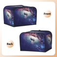 thumbnail image 3 of Daiia Planets Stars And Galaxies Pattern 4 slice Toaster Cover, Toaster Appliance Dust-proof Cover For Kitchen Small Appliance Dust Cover and Fingerprint Protection, 3 of 7