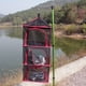 thumbnail image 4 of Estante de secado de hierbas Deshidratador de alimentos Malla colgante de plantas 4 capas Red seca plegable con cremallera, gancho, estante de hierbas Sunnimix Red de secado al aire libre, 4 of 8