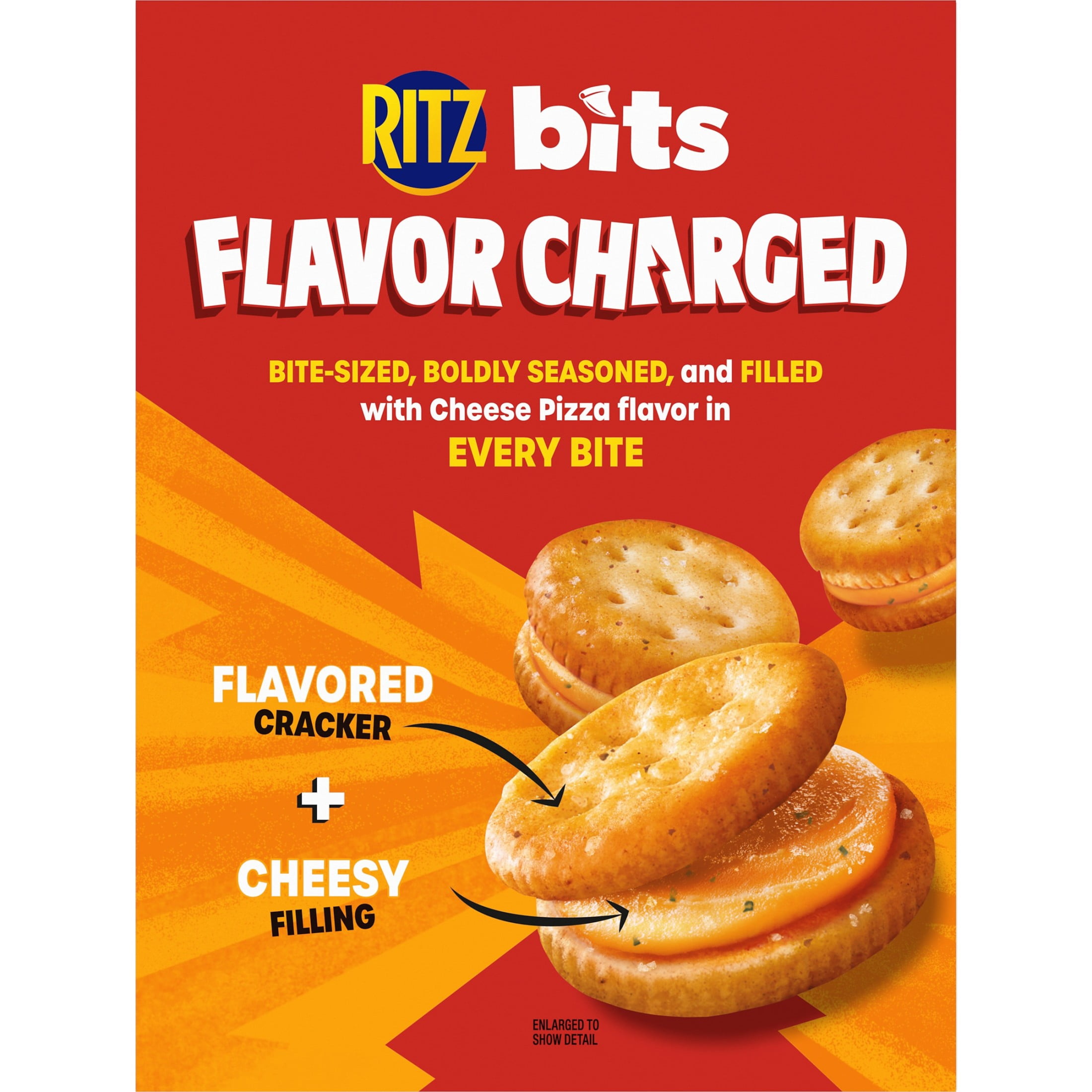 RITZ Bits Cheese Pizza | Savory crackers for cafes - Walmart
