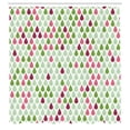 thumbnail image 2 of Ambesonne Nature Shower Curtain, Minimalist Rain Drops Print, 69"Wx84"L, Mint Green, 2 of 4