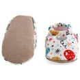 thumbnail image 3 of Ella Bonna Baby Boy Girl Shoes Newborn Socks Crib Shoes Moccasins, Balloons, 6-12 Months, 3 of 6