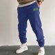 thumbnail image 2 of Pantalones deportivos holgados de punto para hombre, para otoño-invierno, estilo urbano, 2 of 4