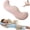 Pink, variant on Pea Pod Body Pillow for Side Sleepers, Ergonomic S-Shaped Full Body Support Pillow, Cooling Long Bolster Hug Pillow with Washable Cover, Hip Knee Leg Back Support for Adults