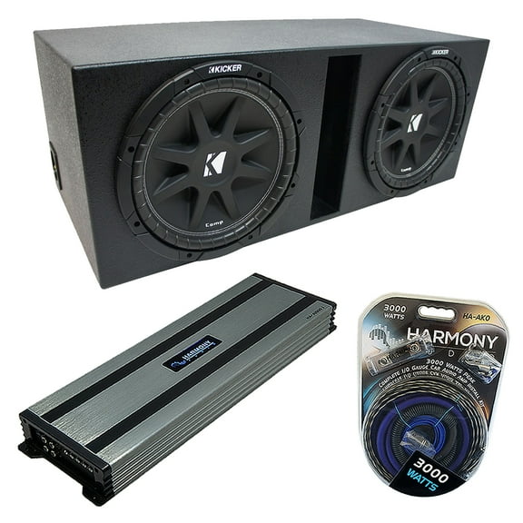 Harmony Accessory Master Water Resistance Car Subwoofers, Polypropylene Black