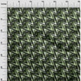 thumbnail image 3 of oneOone Georgette Viscose Green Fabric Geometric Craft Projects Decor Fabric Printed By The Yard 42 Inch Wide, 3 of 4