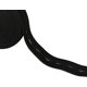 thumbnail image 5 of Carrete elástico con orificio para botón, banda elástica de punto ancho de 3/4 de pulgada y 10 botones de resina, negro, 5 of 5