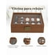 thumbnail image 2 of Caja Xtellar Para Relojes Y Alhajero Con 10 Compartimentos Color Marron, 2 of 5