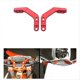 thumbnail image 4 of Soporte de Guardamanos de 28 mm, Abrazadera Universal para Manillar de Motocross, Compatible con para , para , EXC, para , para , RMZ, A, 4 of 5