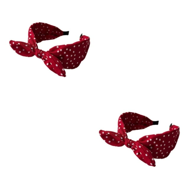 Guardoinrt Restez à la Mode avec des Bandeaux Style Coréen pour Femmes Confortables et Résistants à la Transpiration Rouge Vin 2ensemble