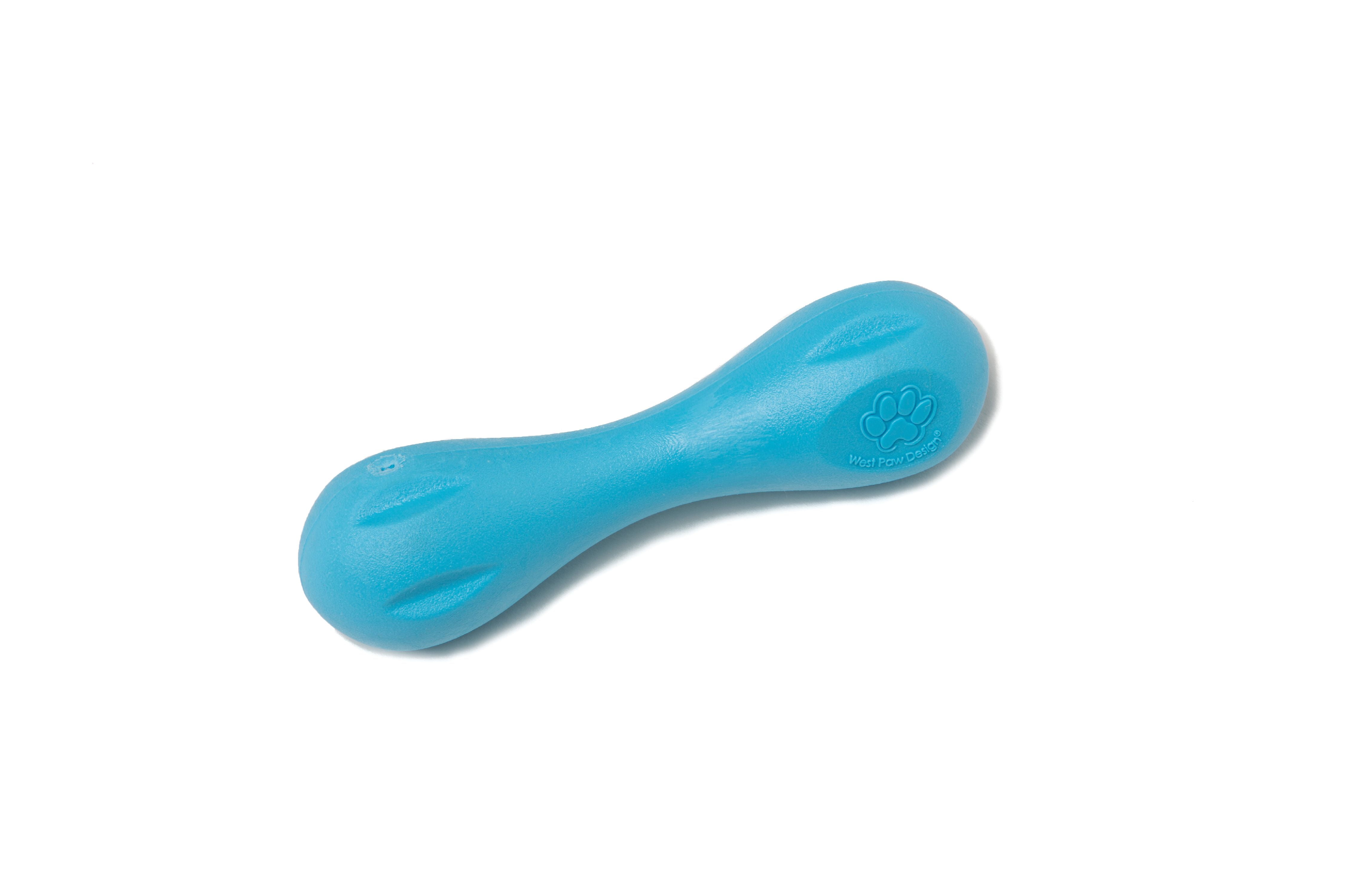 West Paw Zogoflex Hurley XS 4.5" Dog Toy Aqua