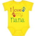 thumbnail image 3 of Inktastic I Love My Nana Boys or Girls Baby Bodysuit, 3 of 5