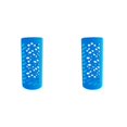 thumbnail image 3 of Inteprter Protector de cubierta de silicona Portabotellas profesional Cubiertas de envoltura Tapas de color sólido Reemplazo para 18-32-40oz Azul M Azul METRO 2piezas Inteprter CBP448697, 3 of 6