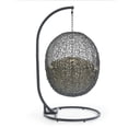 thumbnail image 4 of Modway Hide Outdoor Patio Sunbrella® Swing Chair With Stand in Gray Beige, 4 of 8