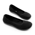 thumbnail image 6 of Women Ballet Flats Wide Toe Box Knit Slip On Shoes with Arch Support Comfortable Dressy Flats for Work Travel Business Casual, 6 of 8