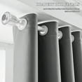 thumbnail image 3 of MOVTOTOP 6pcs Plastic Curtain Rod End Cap Decorative Drapery Rod Finial Roman Rod End Ornament Window Hardware Accessories for Living Room, 3 of 7