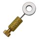 thumbnail image 2 of 6Pcs (6-12mm/0.24-0.47In) Leather Suture Positioning Needle Handmade Tools Leather Making Stitching Fixed Stitches, 2 of 5