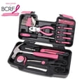 thumbnail image 4 of Juego de herramientas Apollo Tools Original de 39 piezas en caja de herramientas rosa, 4 of 9