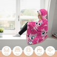 thumbnail image 6 of My Lit-tle Pony Hooded Blanket, Wearable Blanket Hoodie Cozy Soft Warm Hooded Flannel Blanket for Women Men Boys Girls, 6 of 7