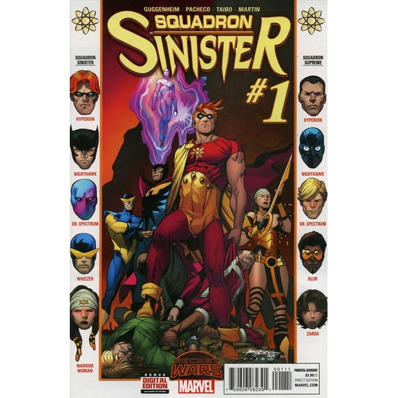 Squadron Sinister #1 VF ; Marvel Comic Book