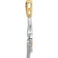 thumbnail image 2 of 14K White Gold With Yellow Rhodium, And Champagne Diamond Slide Made In India pm5170-016-wa, 2 of 5