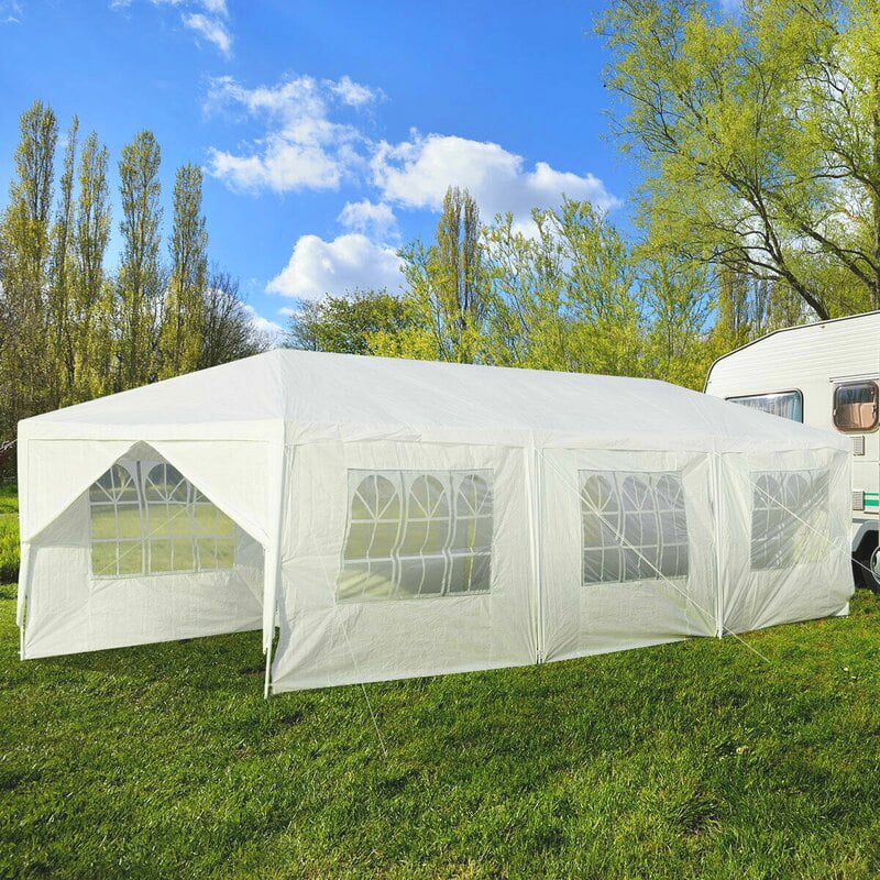 Details about   Outdoor Canopy Party Tent Gazebo Camping Garden Marquee Shelter Side Wall Window 